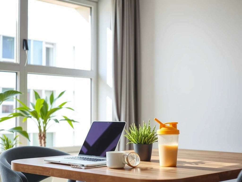 Interiorul modern al sediului Performanță Nutrițională